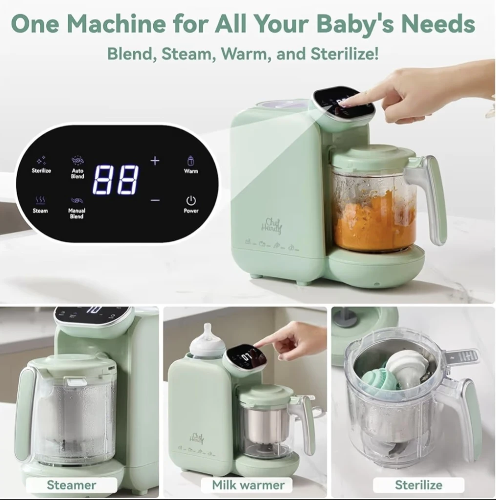 Chef Handy 5 in 1 Baby Food Processor - photo 5