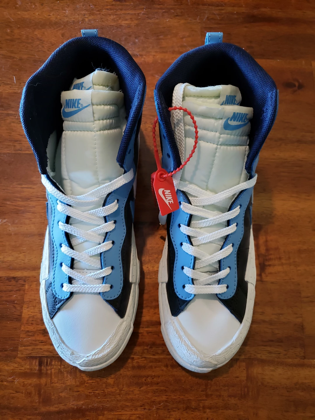 sacai x Nike Blazer Mid Black Blue