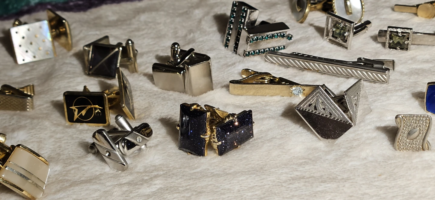Vintage Cufflink and Tie Clip Collection - photo 3