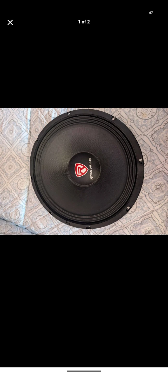 Rockville RVP12W8 12-inch Pro Audio Woofer