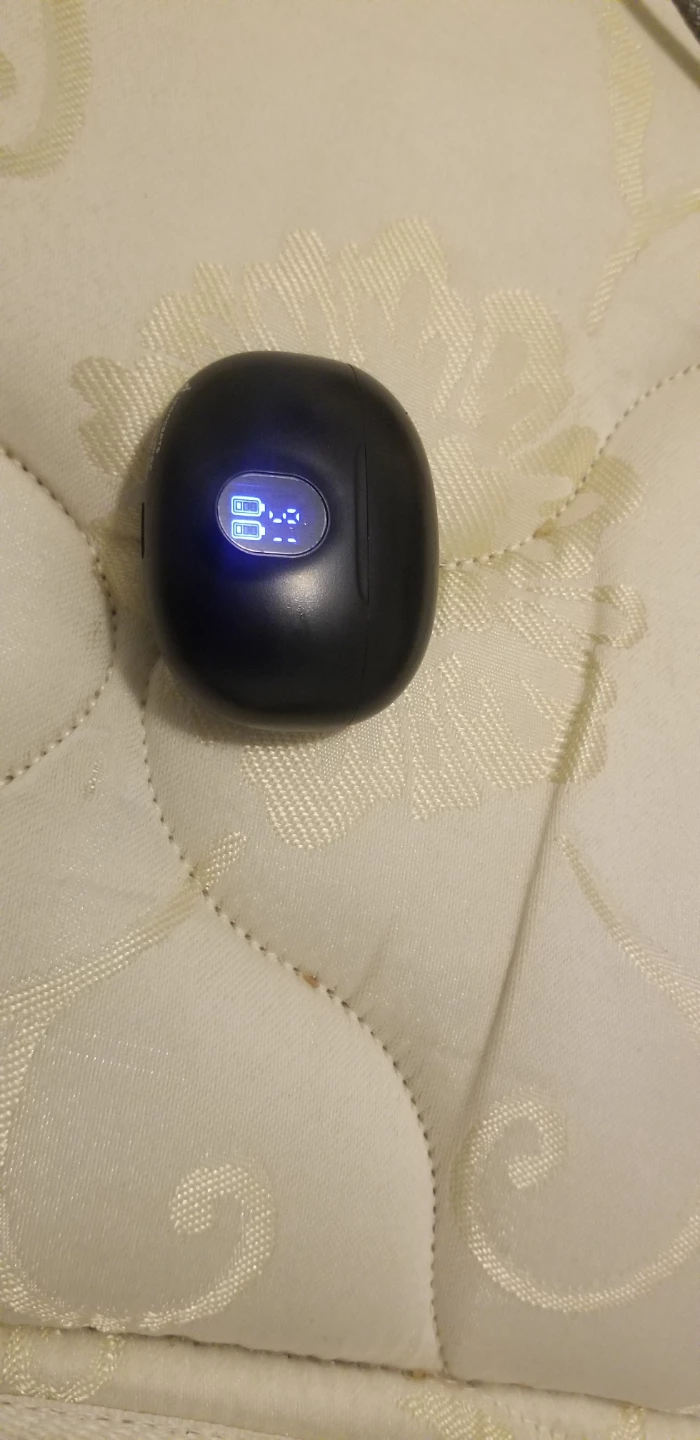 Wireless Earbuds with Digital Battery Case