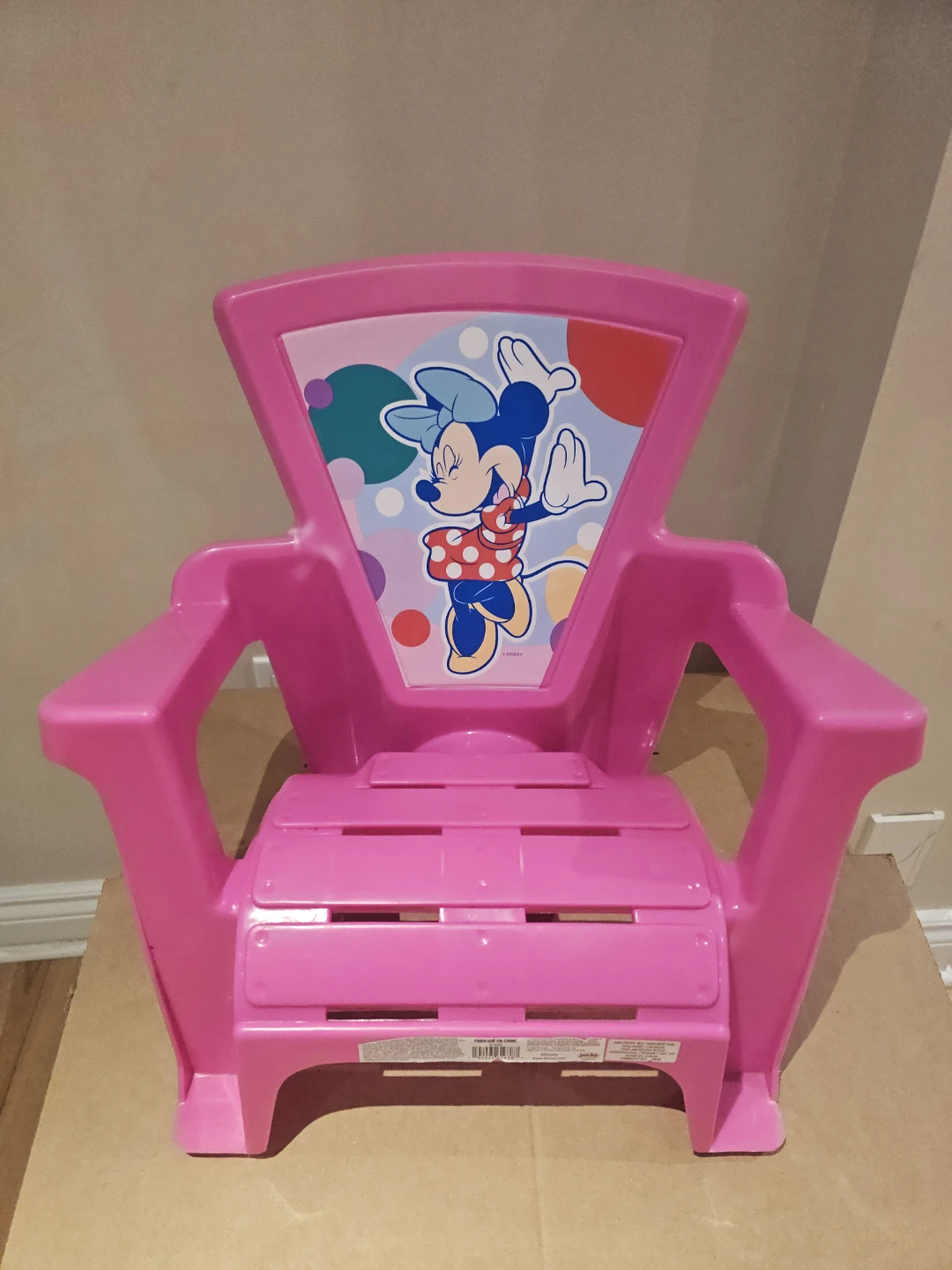 Disney Minnie Mouse Kids Plastic Chair