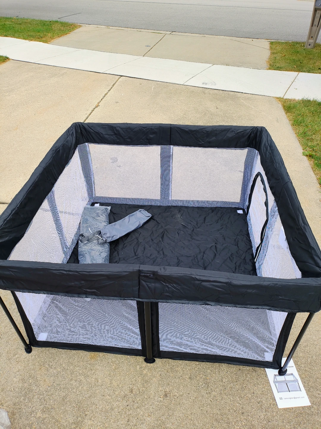 Taleco Gear Foldable Baby Play Pen with Mat, 50''x50'' - photo 5