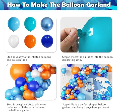 91 pcs Balloon Arch Decoration Kit - photo 4