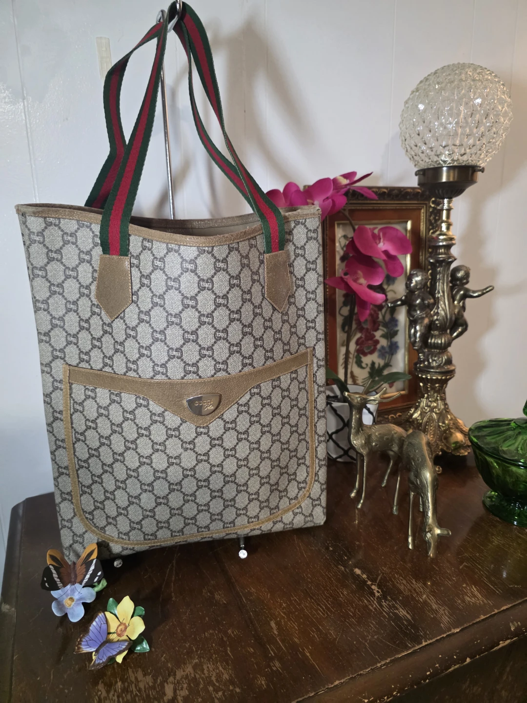 Vintage Gucci Plus Tote Bag