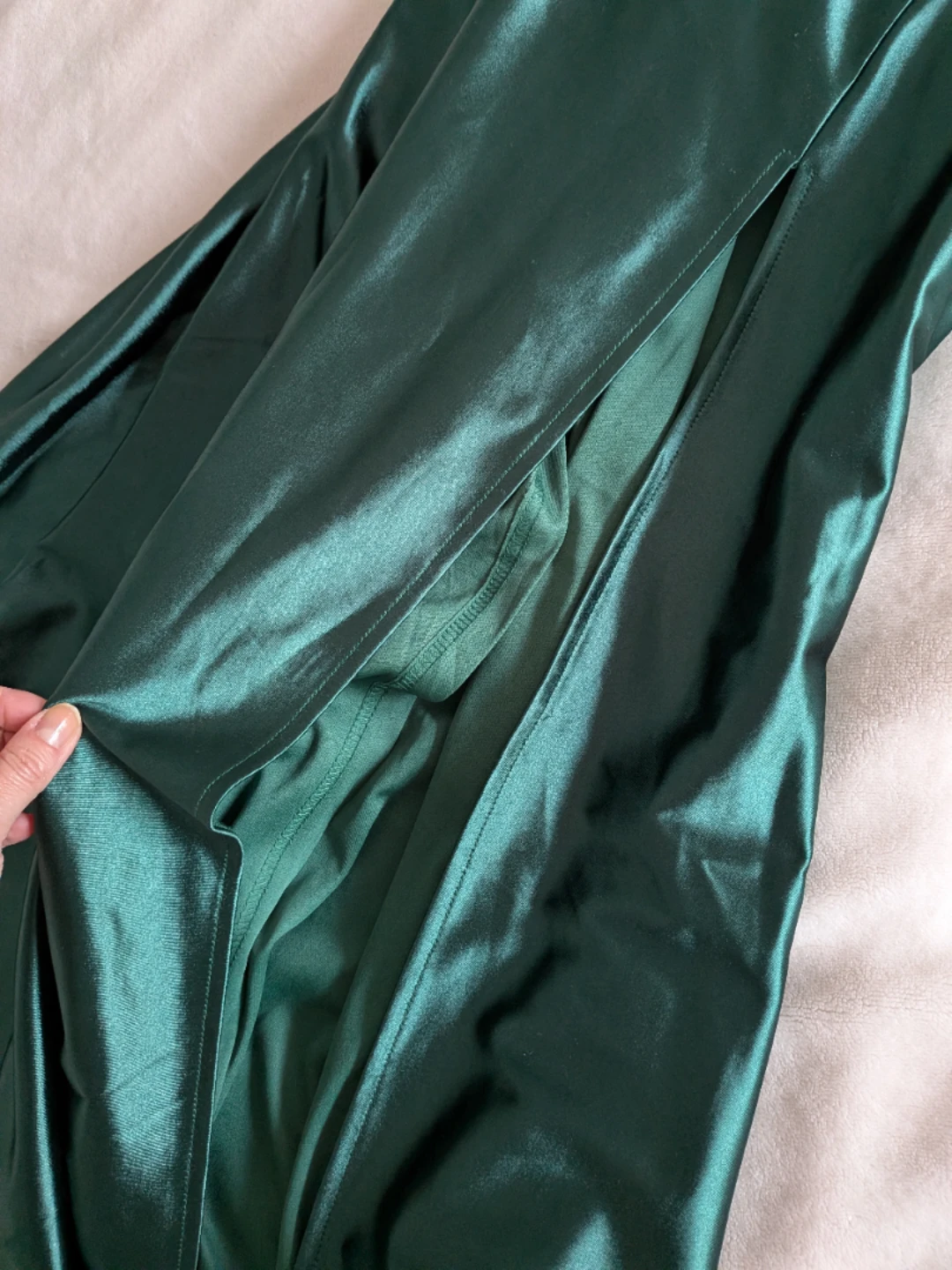 Le Chateau Emerald Green Halter Neck Maxi Dress XXS - photo 3