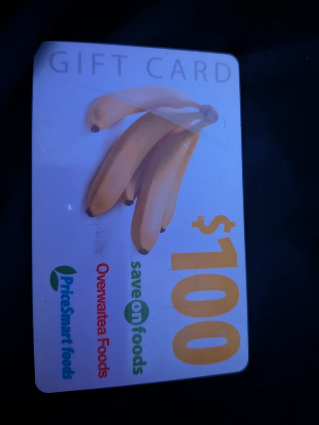 Save-On-Foods $100 Gift Card