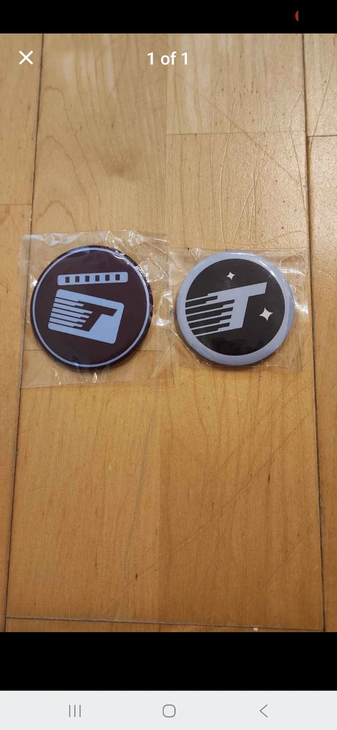 Toronto Tempo & TIFF Limited Edition Buttons, Pins