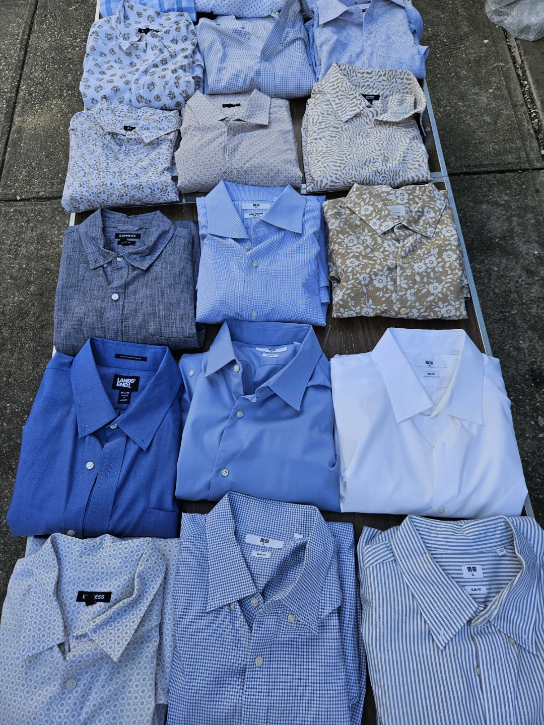 35 mens Express shirts ..xlarge slim fit - photo 5