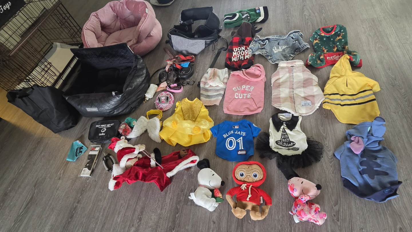 Small dog item lot- willing to sell separately. - photo 2