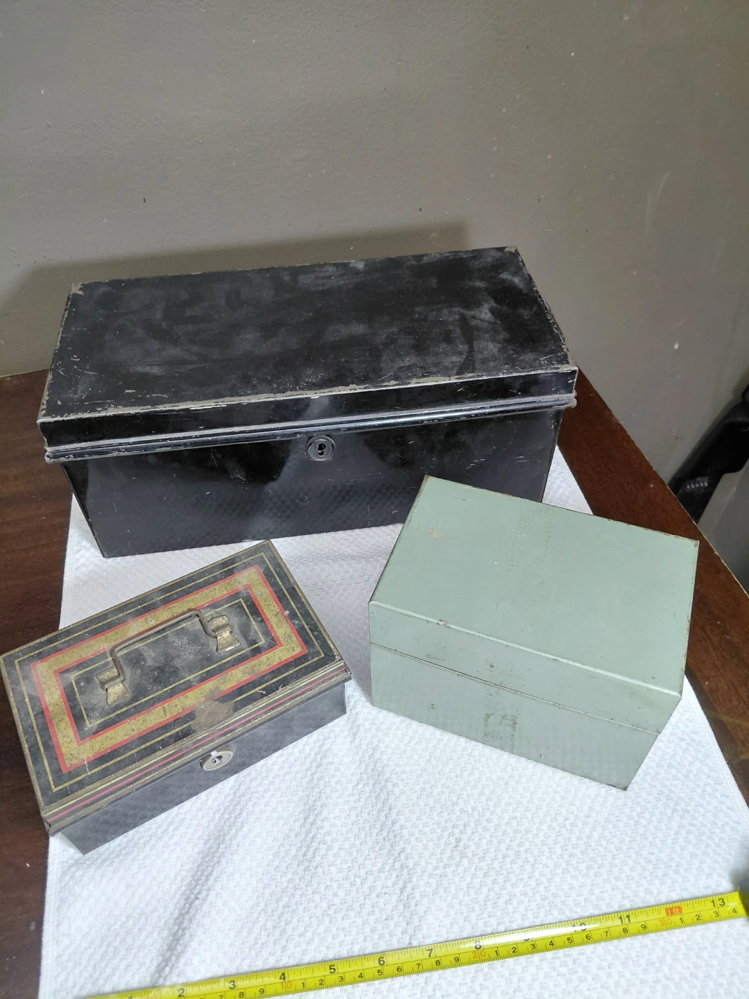 Vintage Cash Boxes (Lot of 3)