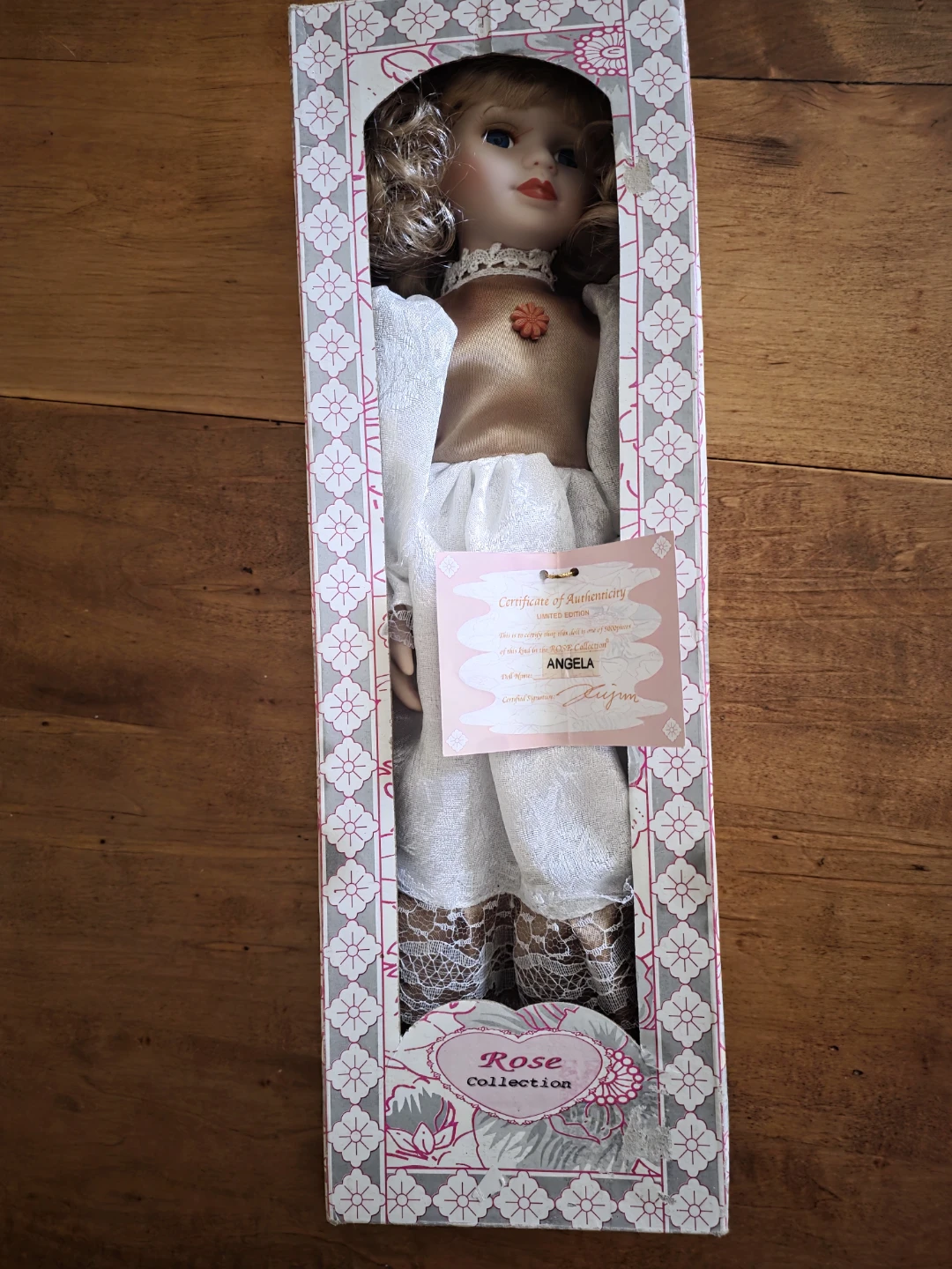 Limited Edition Rose Collection Doll - Angela( still in box)