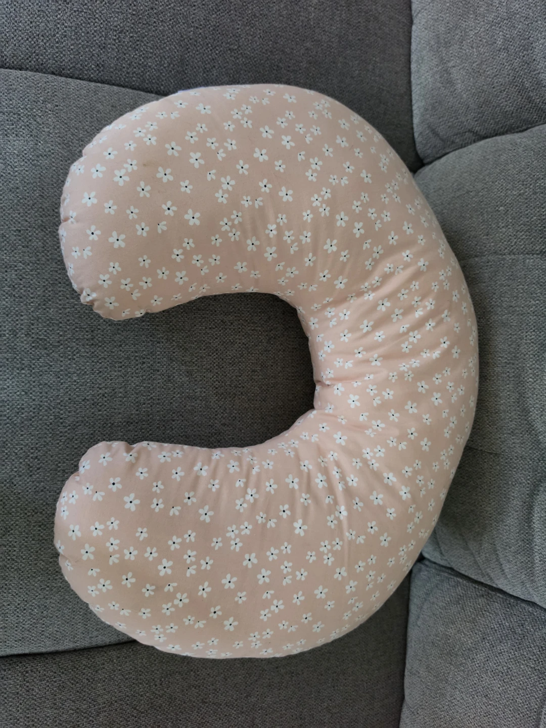 Pink Floral Nursing Pillow