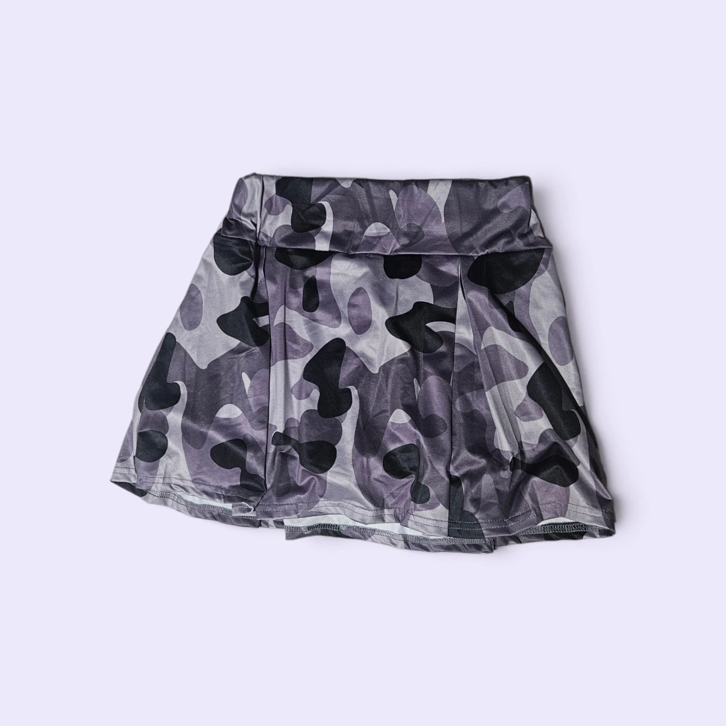 Camo Print Mini Skirt