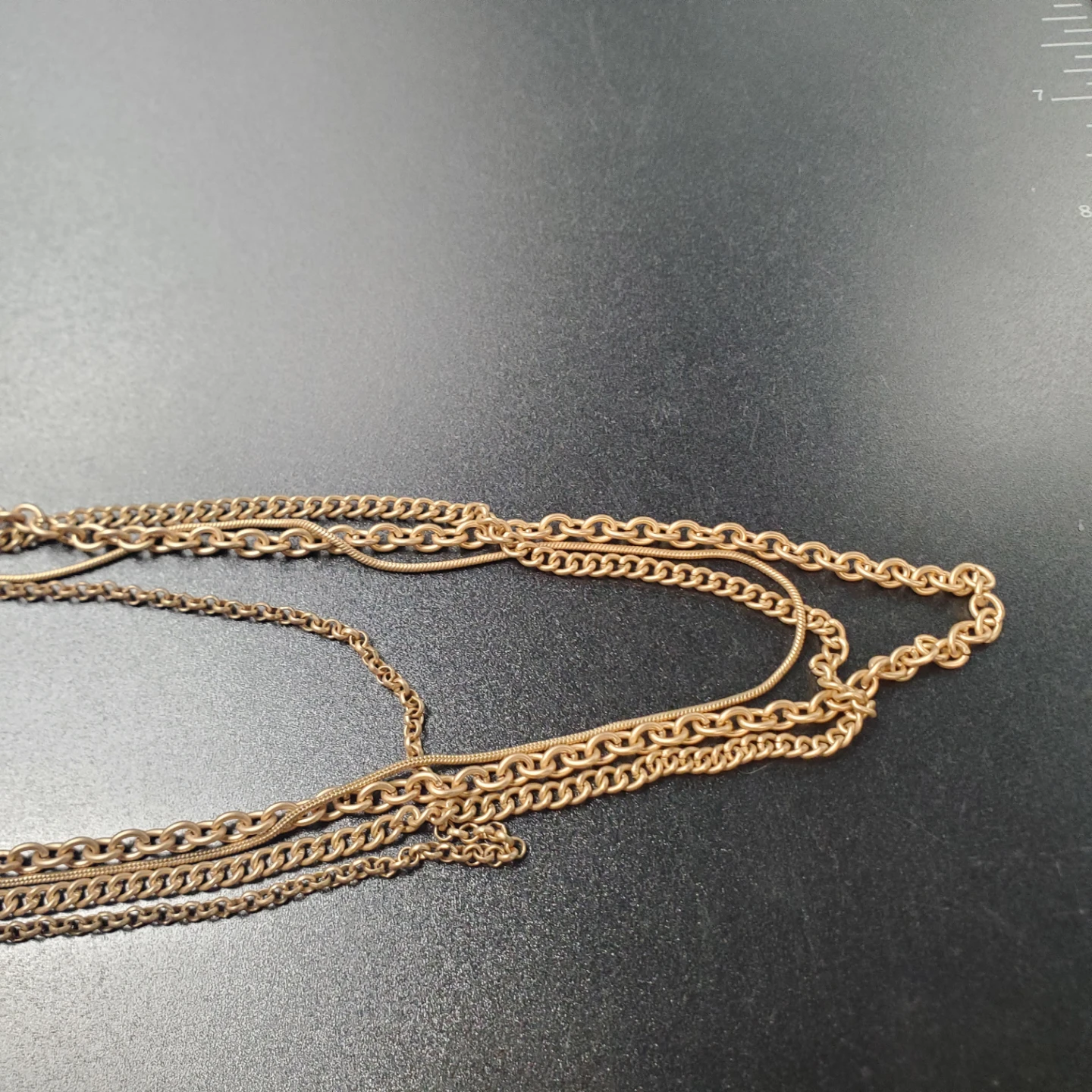 RW&CO. Gold-Tone Multi-Chain Necklace - photo 5