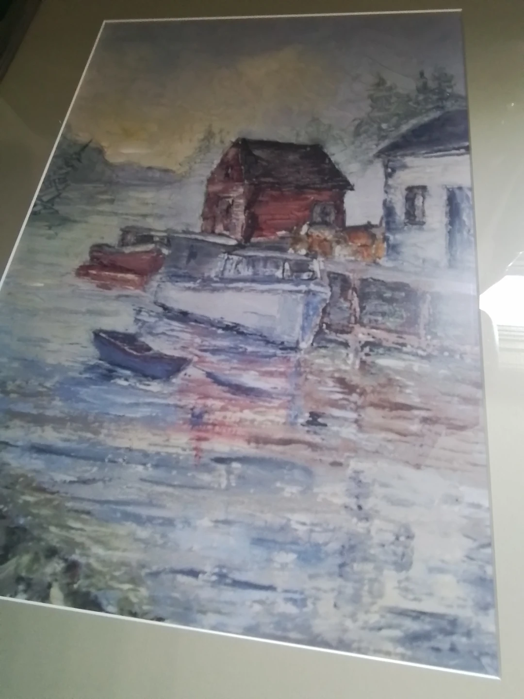 Mussel Boats Limited Edition Print by Mary K MacDermott - photo 4