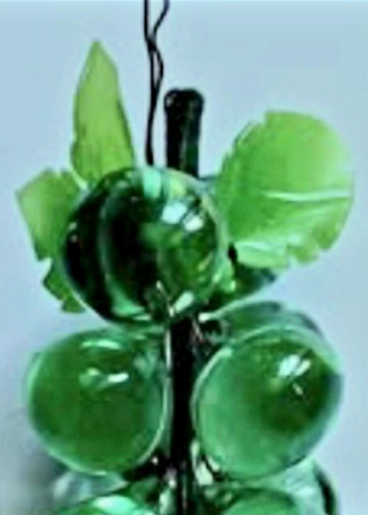Glass Grape Cluster Ornament - photo 3