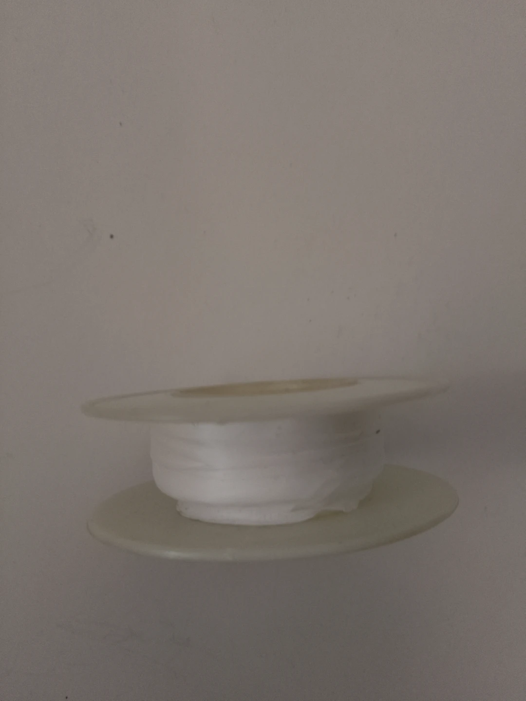 White Plastic Thread Spool 🏈