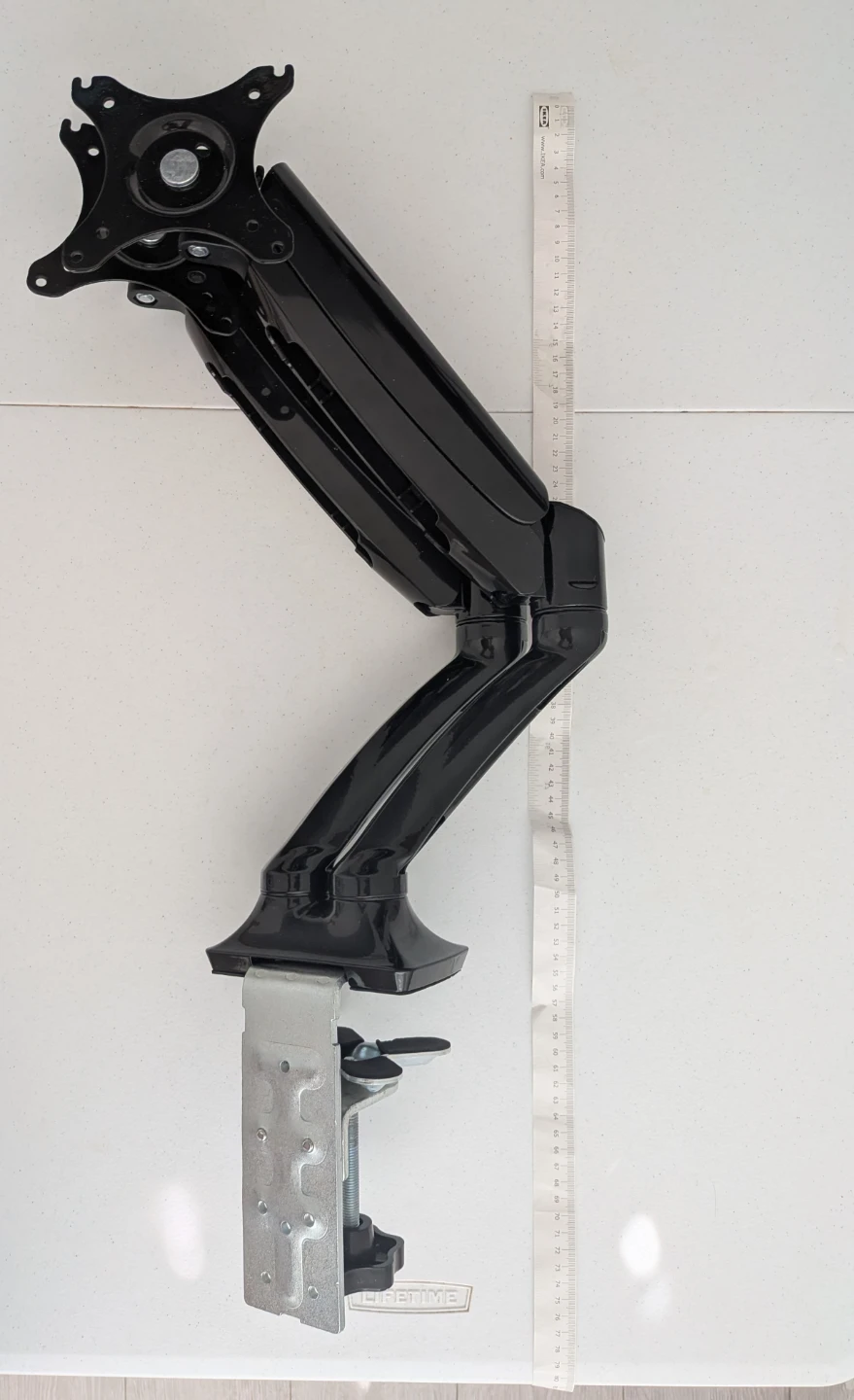Insignia Dual Arm Full Motion Hydraulic Monitor Mount - Black - photo 3