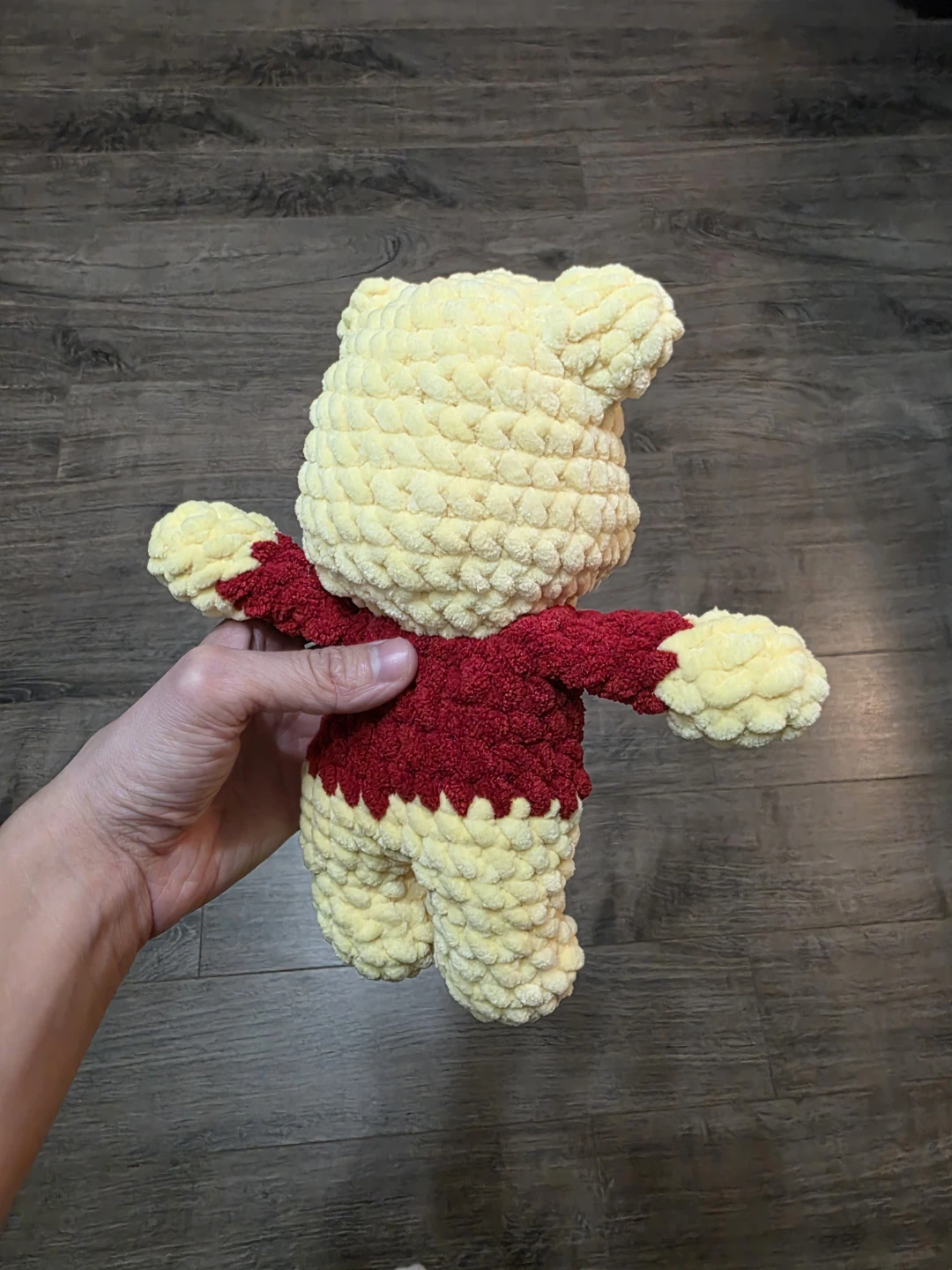 Handmade Amigarumi Winnie the Pooh Plushie - photo 4