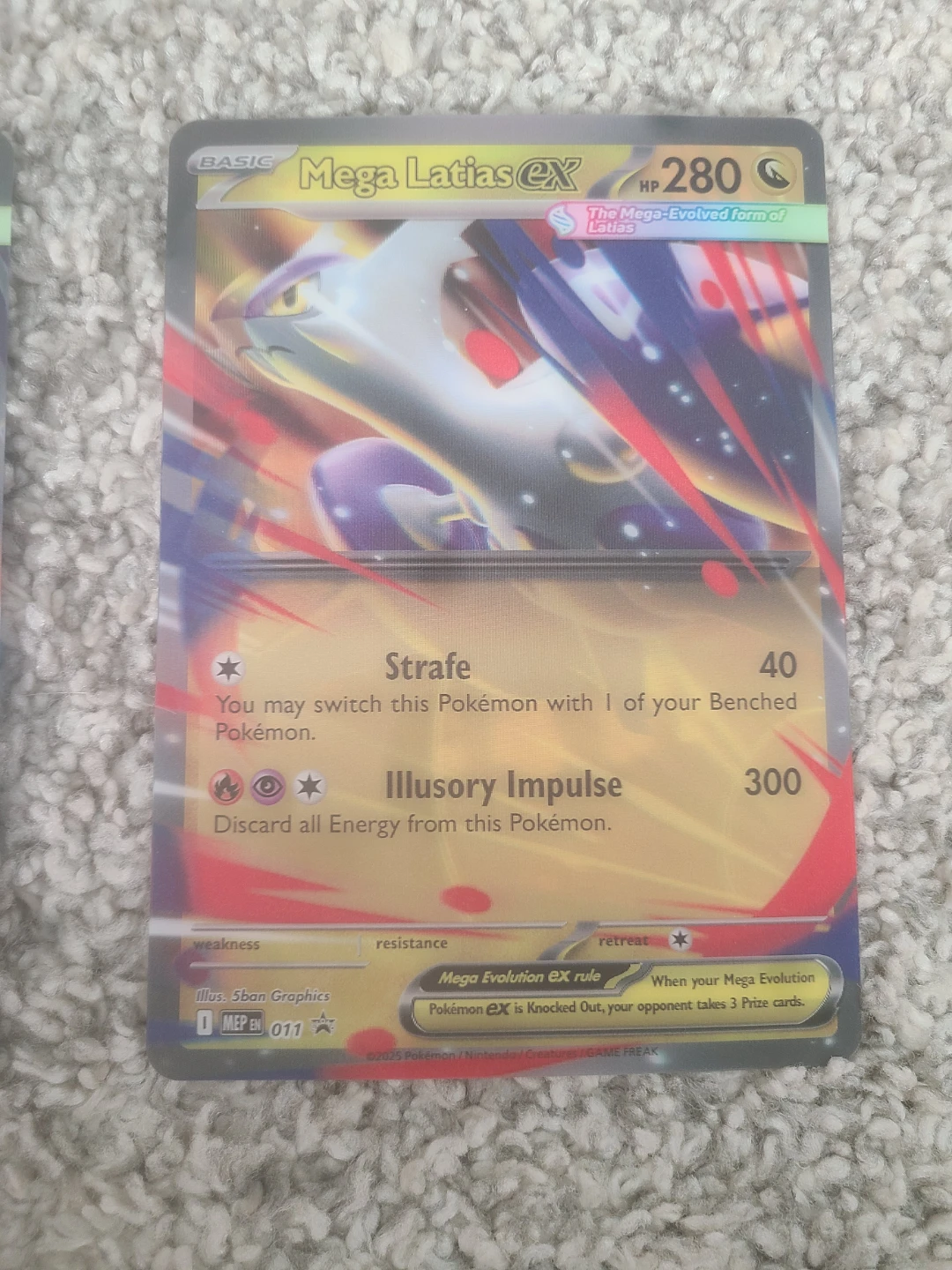Mega Greninja EX and Mega Latias EX Pokemon cards - photo 2
