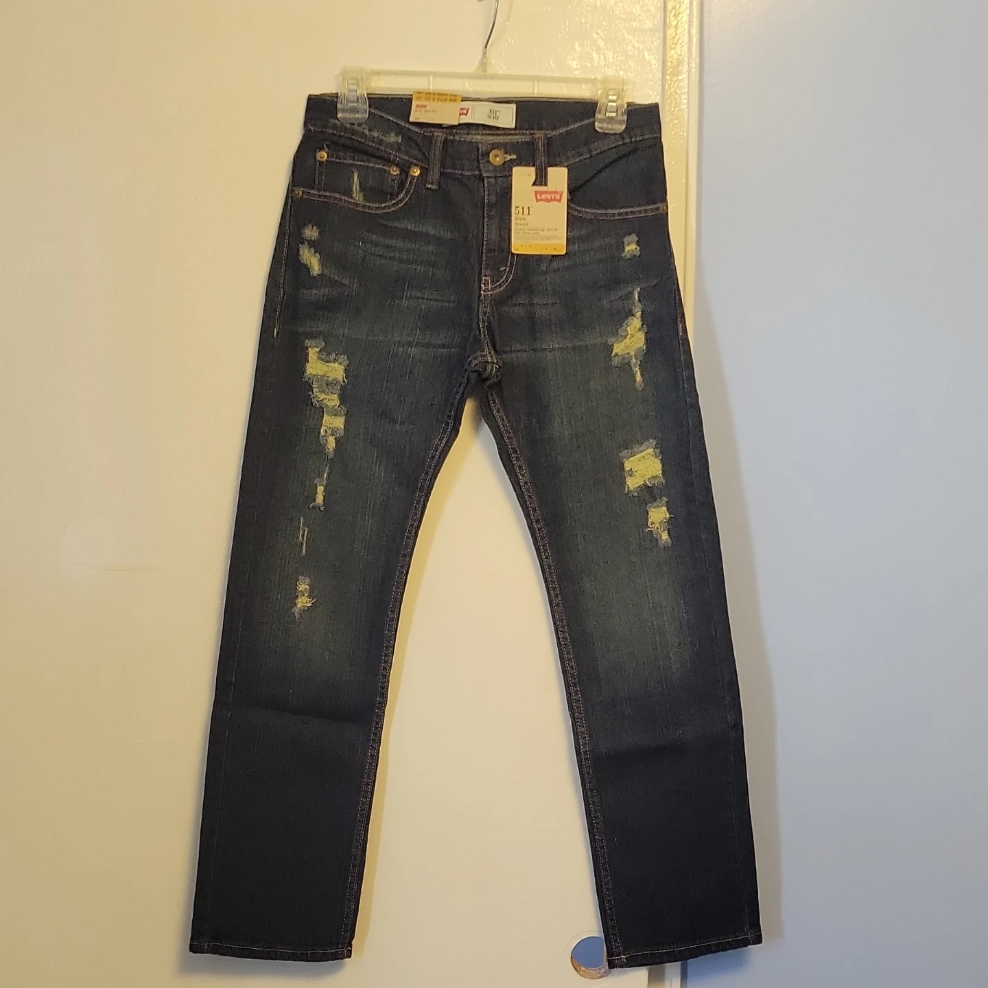 Levi's 511 Slim Fit Jeans Size 16 Regular