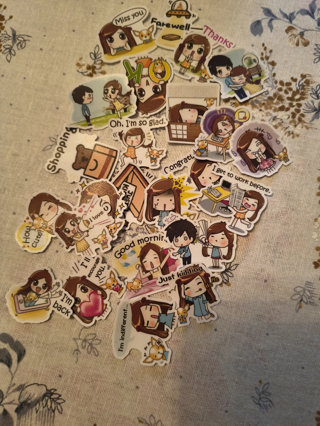 Assorted Decorative and Puffy Sticker Collection - photo 2