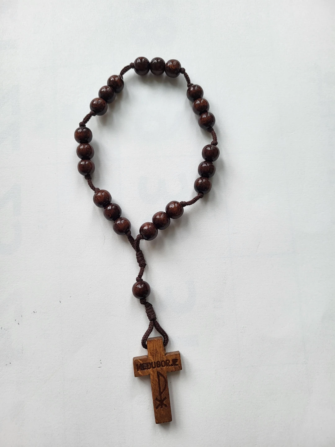 Medjugorje Wooden Rosary Beads