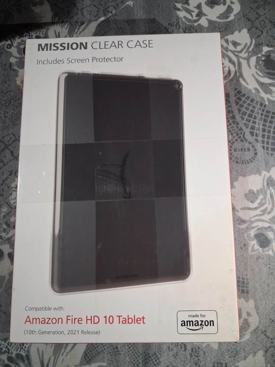 Mission Clear Case for Amazon Fire HD 10 Tablet
