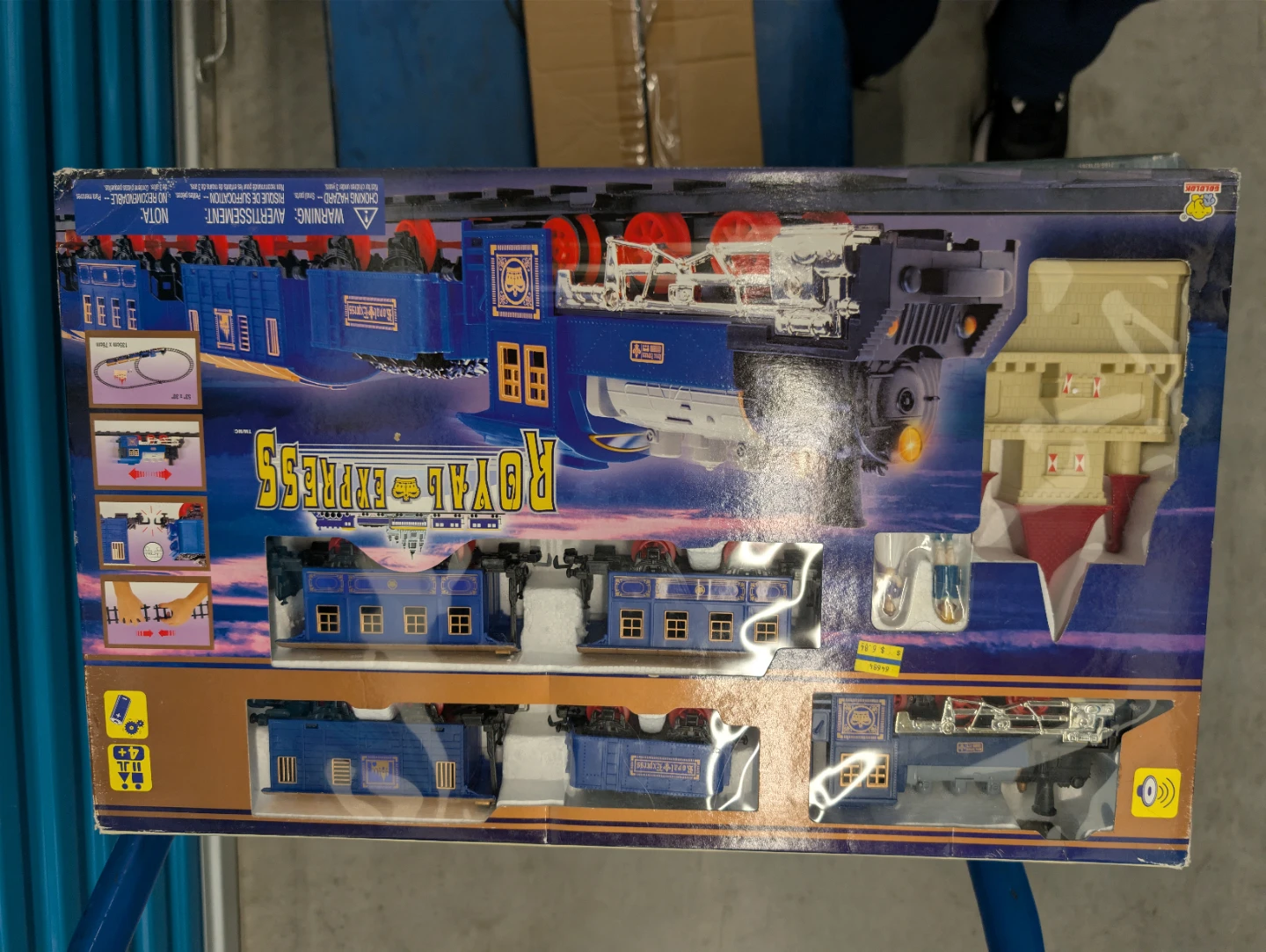 Goldlok Royal Express Toy Train Set - photo 2