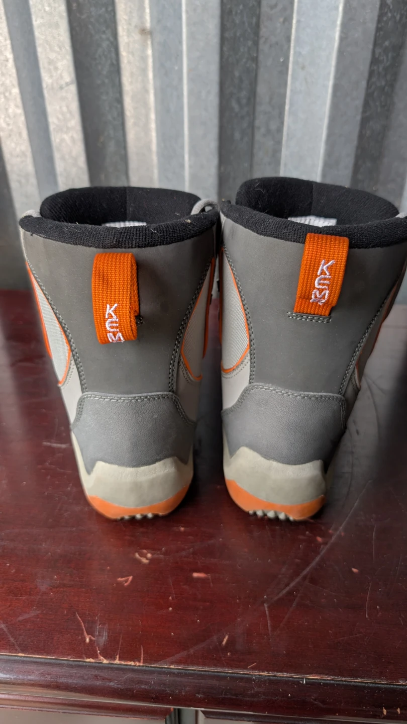 Kemper Kids Snowboard Boots Grey/Orange 2 US - photo 3