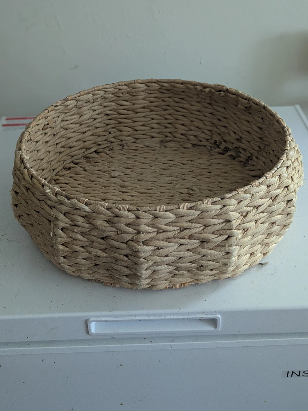 Woven Seagrass Decorative Basket