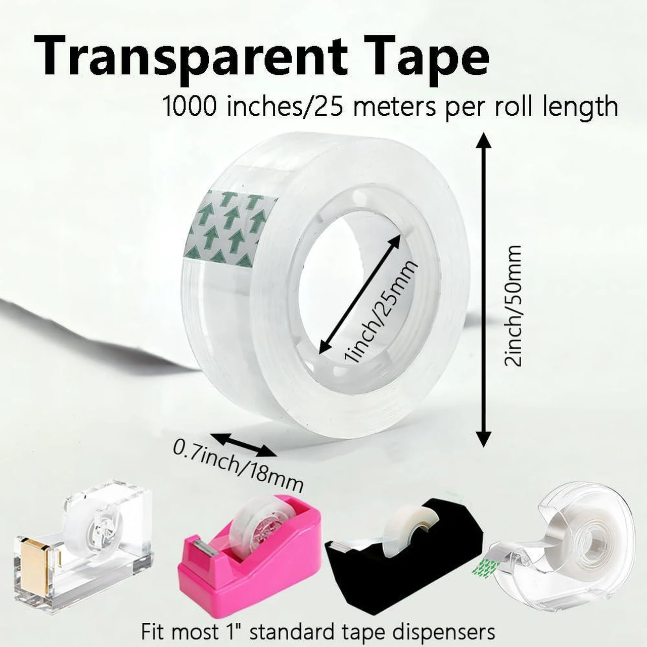6 Rolls Clear Tape - photo 3