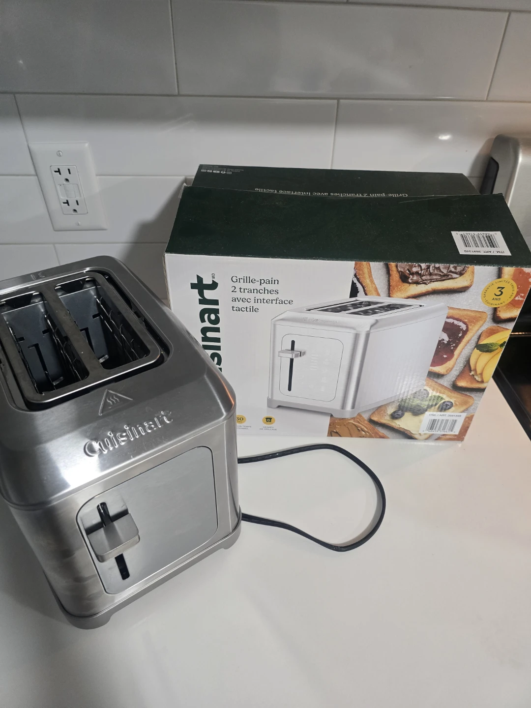 Cuisinart 2-Slice Touchscreen Toaster