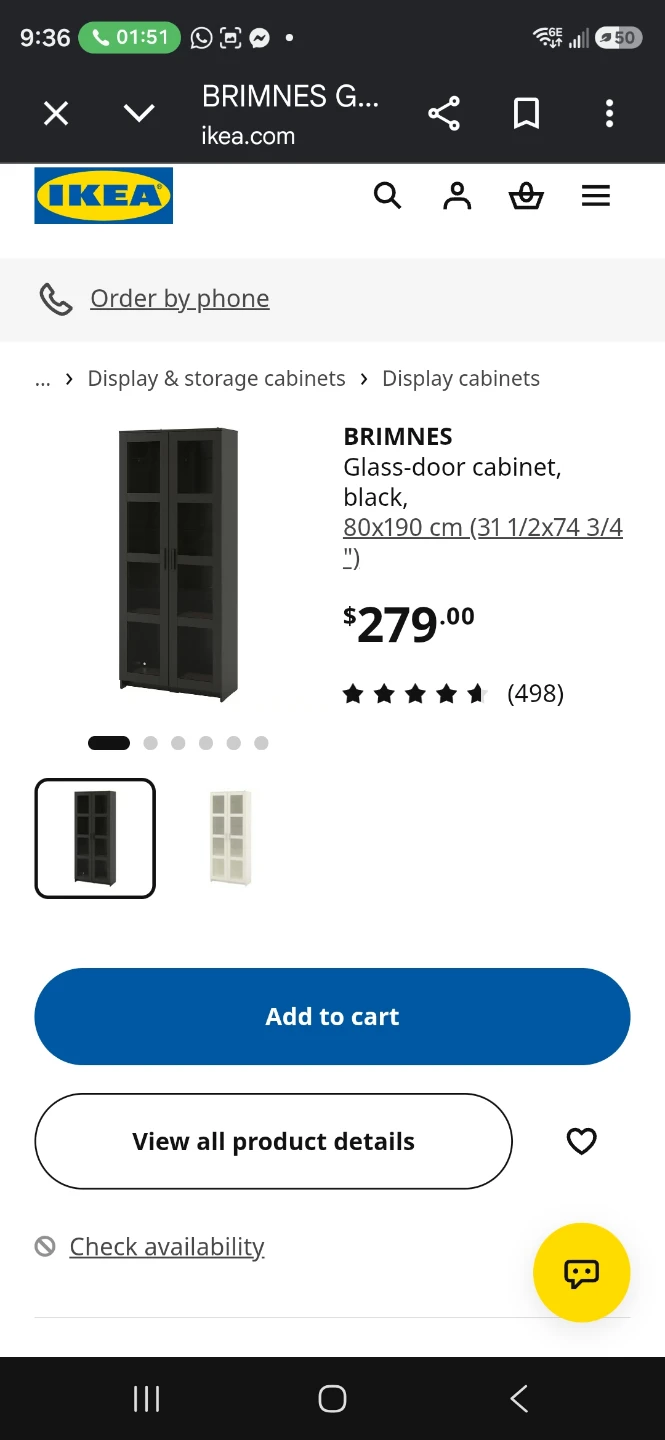 IKEA Brimnes tall cabient only - photo 4