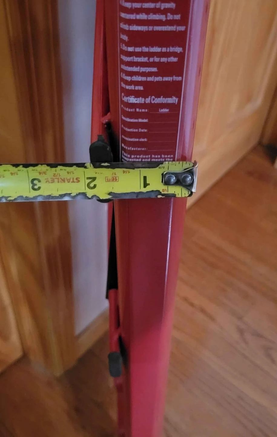 Brand NEW Red 5-Step Ladder with Handle - photo 4