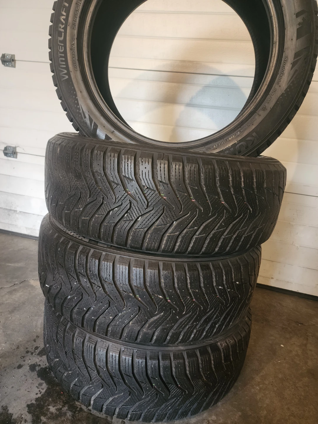 New winter tires 235 55 R19 Kumho  WinterCraft SUV WS31.