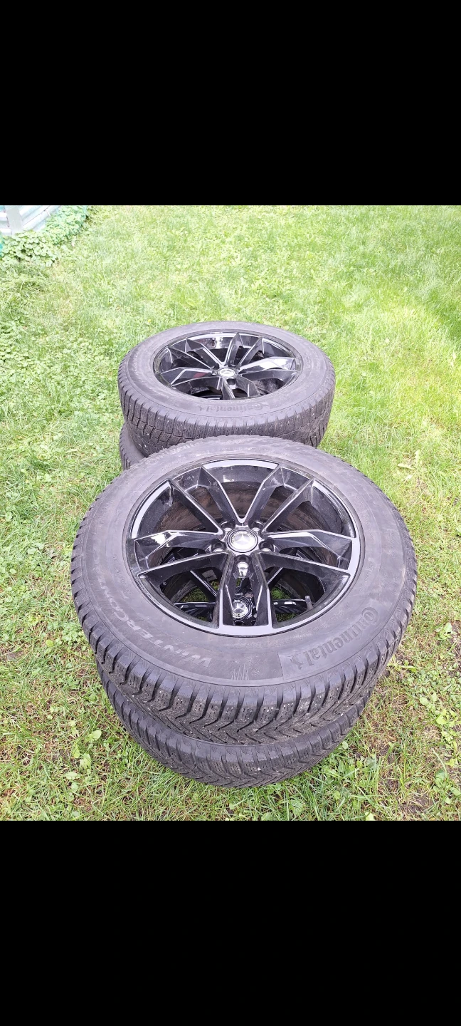 4 Replika Wheels and Continental ContactWinter Tires - photo 2