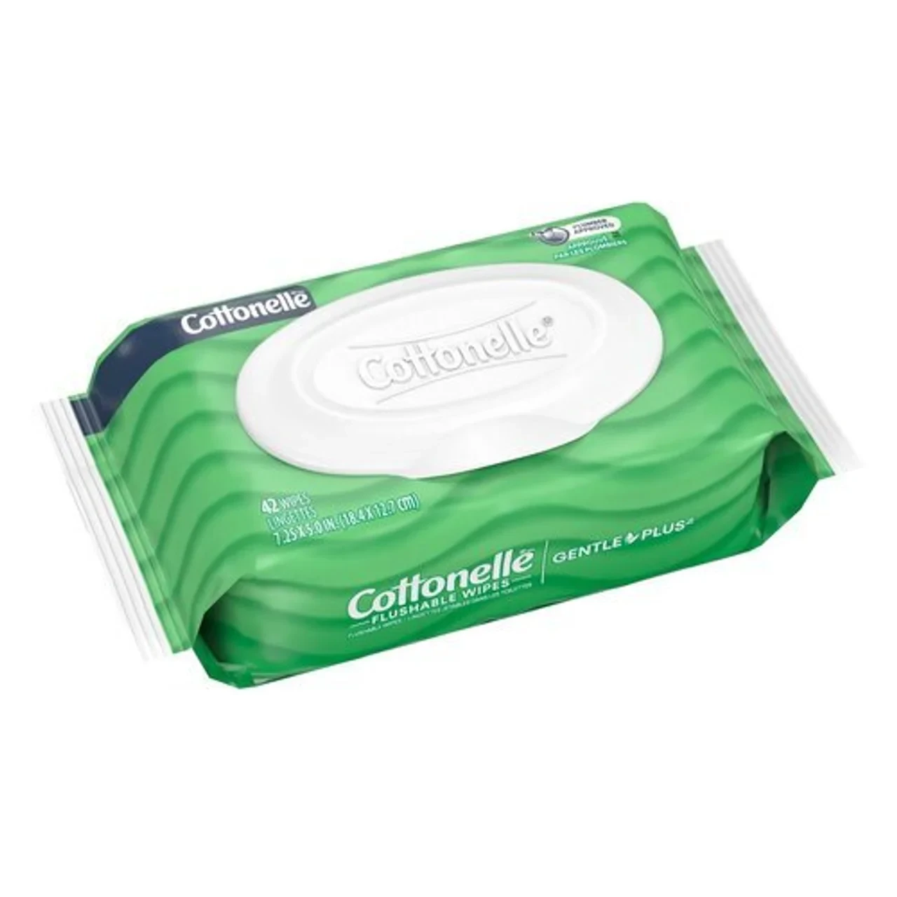 Cottonelle Gentle Plus Flushable Wipes 42 Count