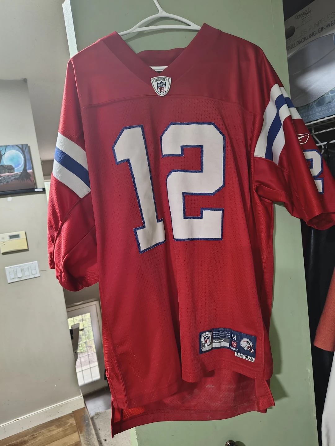 Reebok New England Patriots Tom Brady Jersey Size Medium