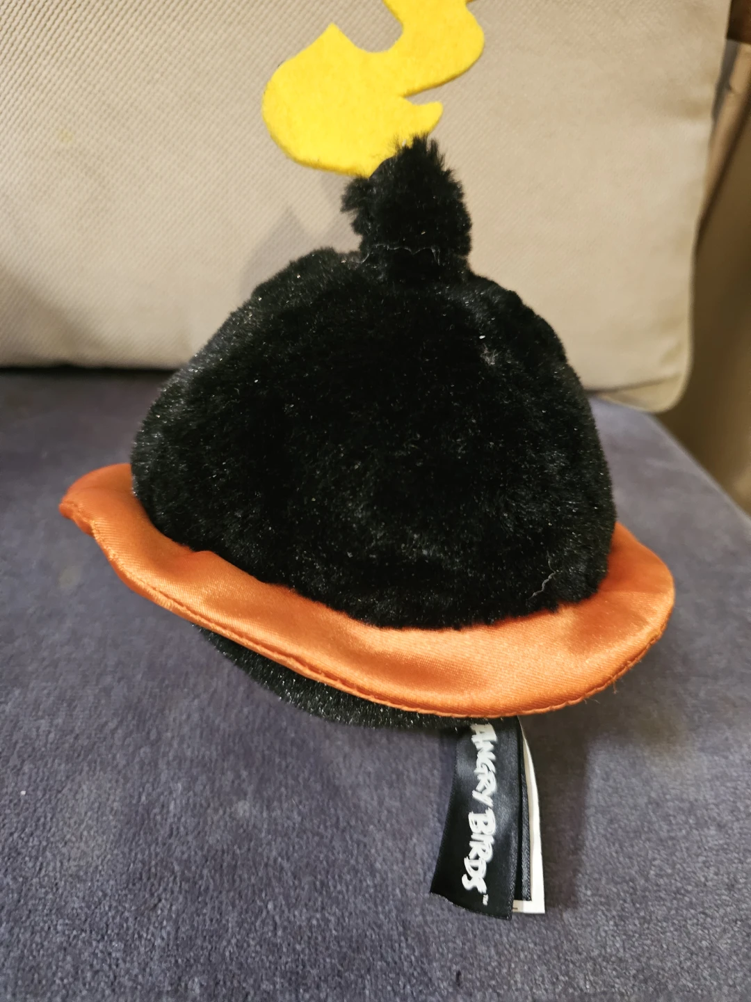 Angry Birds Black Bomb Bird Plush Toy - photo 2
