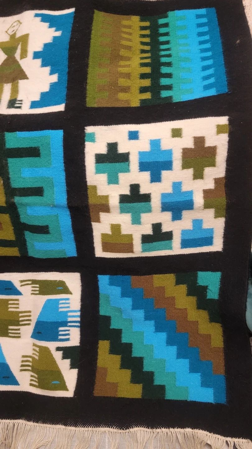 Vintage Gafsa Kilim real wool tapestry - photo 4