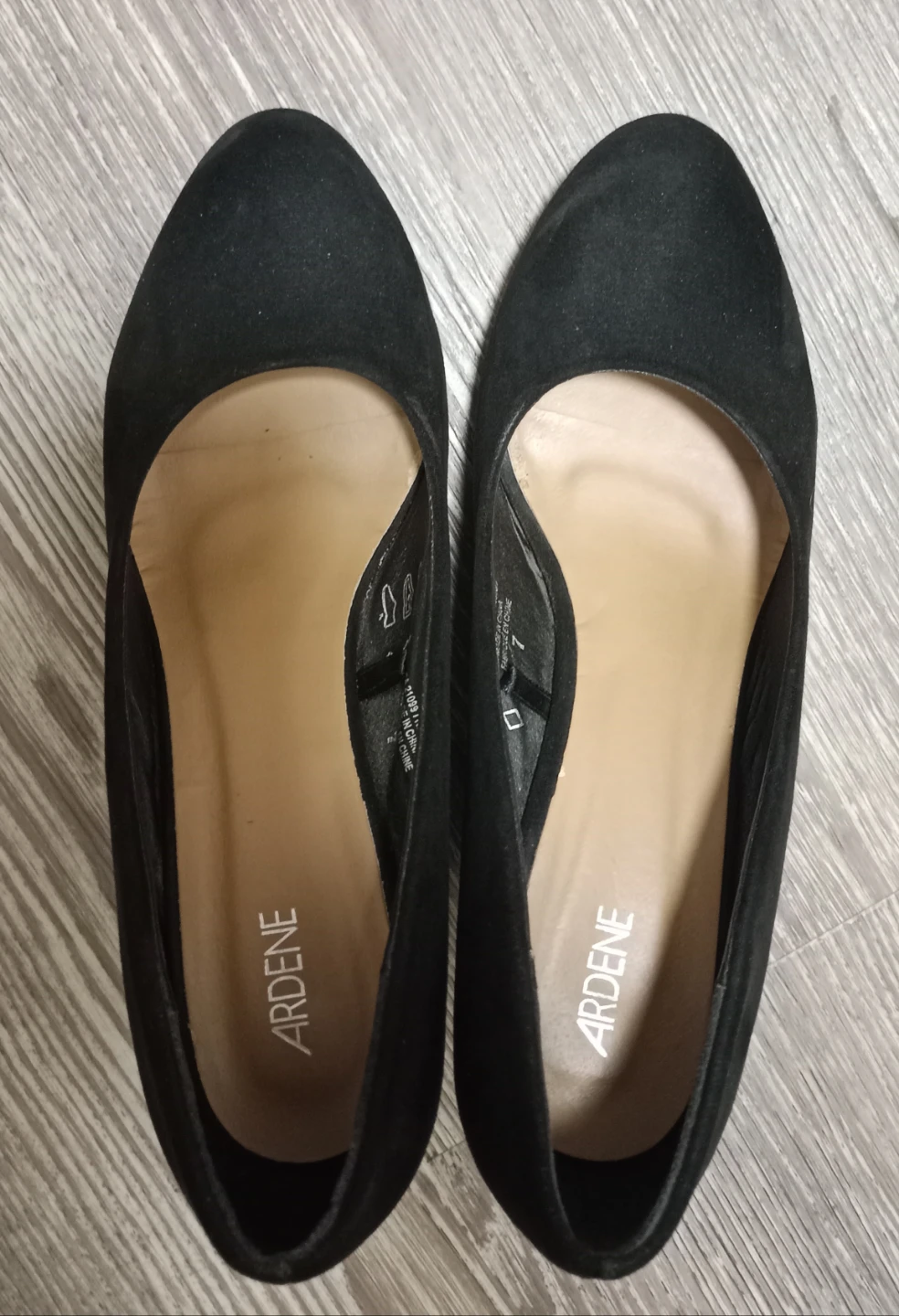 Ardene Black Heels Size 7