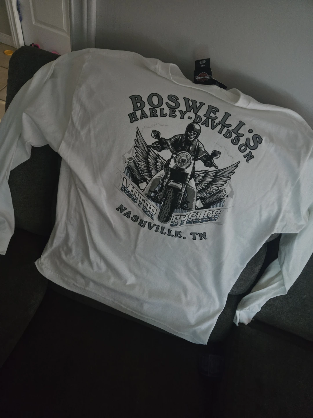 Harley-Davidson Boswell's Long Sleeve Shirt - Large - photo 2