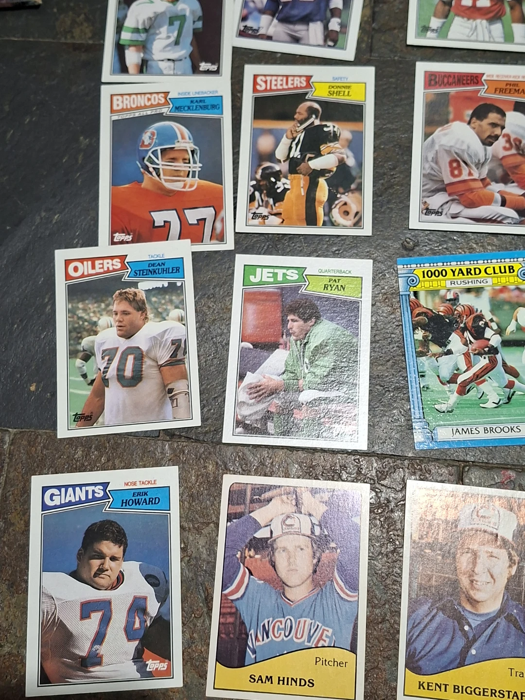 1970s 1980s Baseball Football Hockey Cards 1987 Topps Lot - photo 3