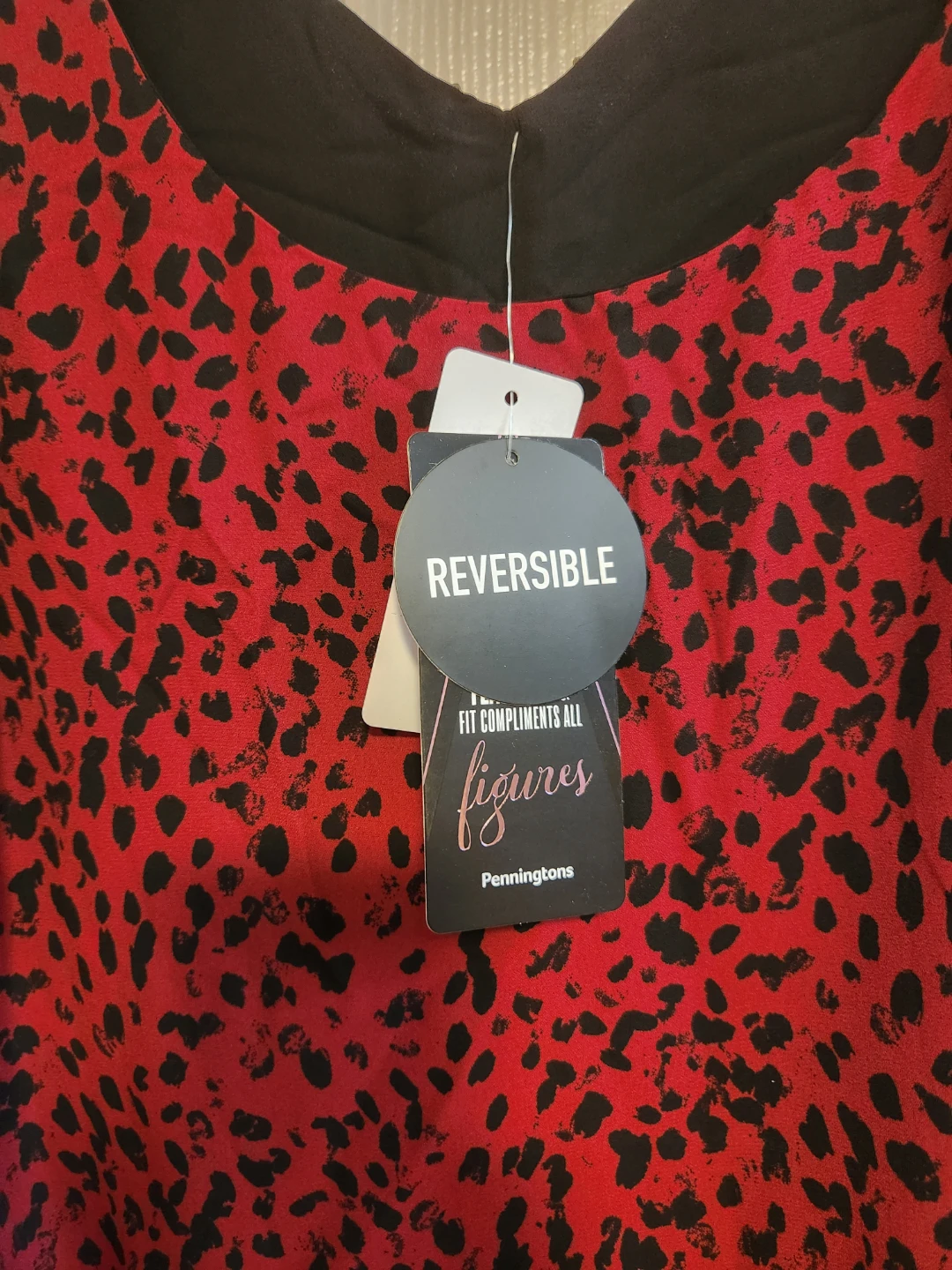Penningtons Reversible Animal Print Tank Top - photo 2