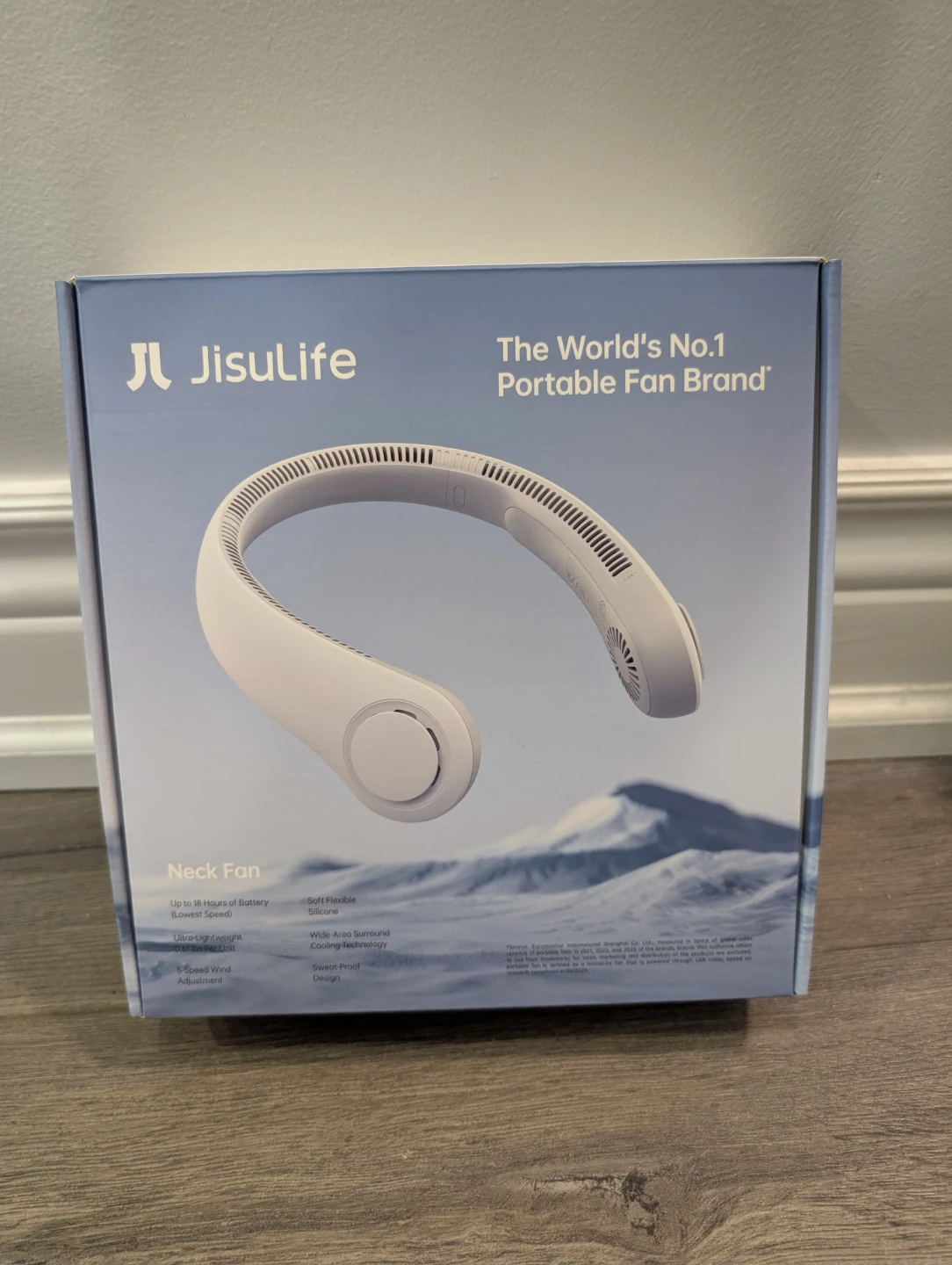 NIB - Jisulife Premium Portable Neck Fan