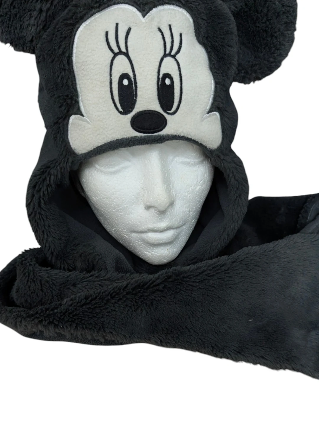 Disney Store Minnie Mouse Plush Hooded Scarf - photo 3