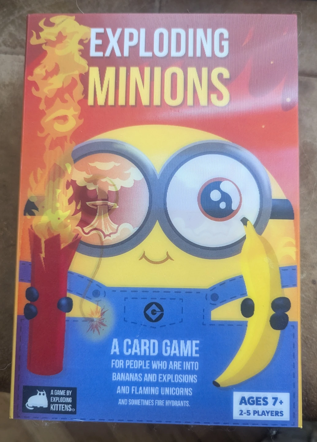 🍌 Exploding Minions Card Game (Easy Family Game) - photo 2