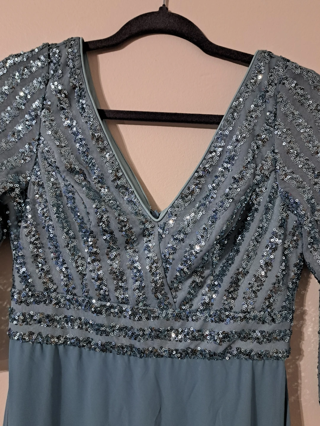 Shien Ever-Pretty Sequin Embellished Maxi Dress - photo 4
